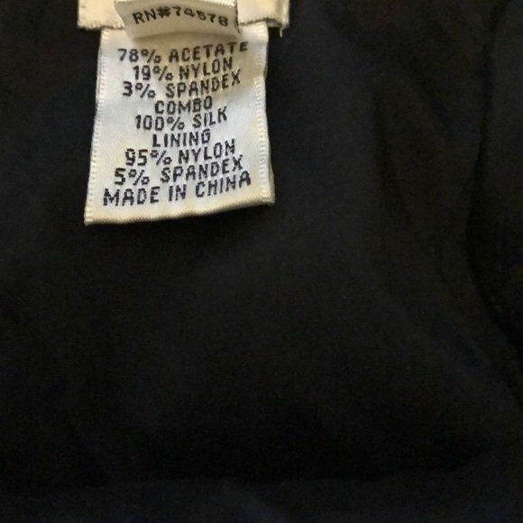 EUC Cache short black cocktail/prom dress - Picture 7 of 8